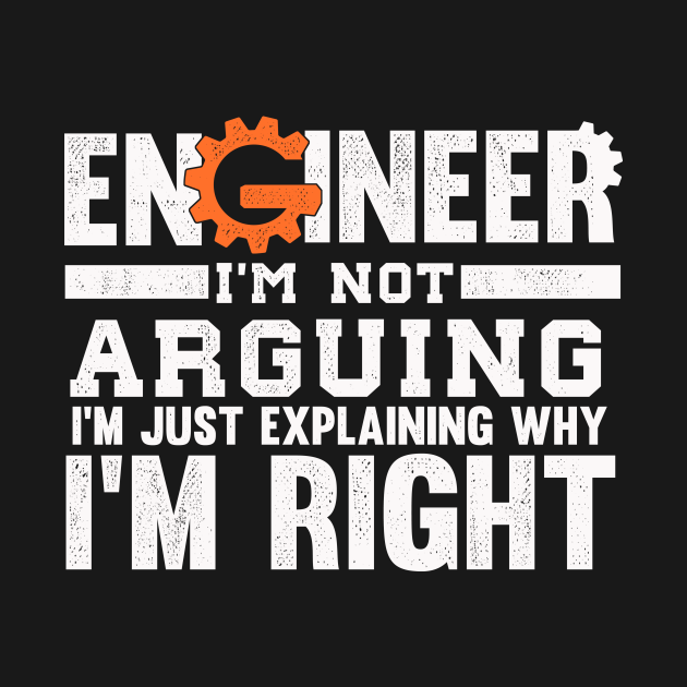 Disover Funny engineer quote gift - Engineer - T-Shirt