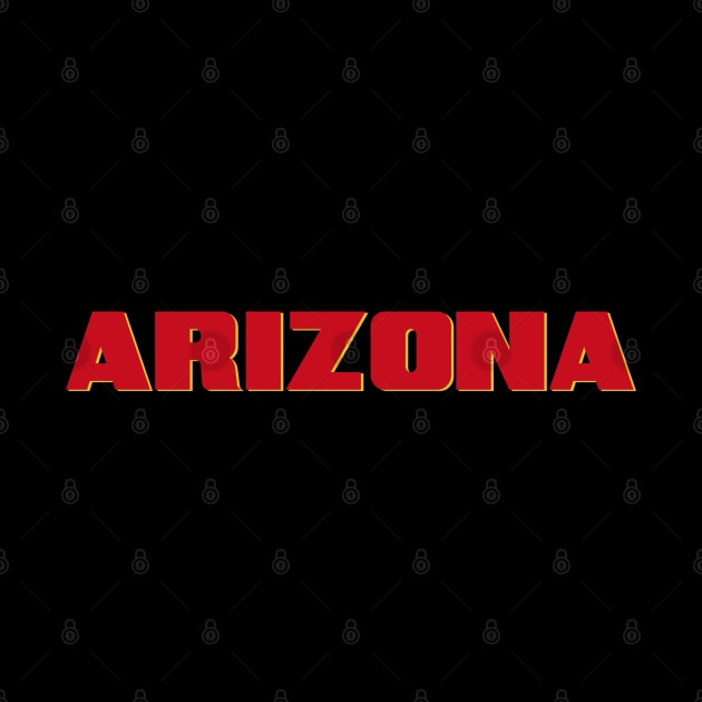 Arizona map arizona state usa arizona tourism tourism by BoogieCreates