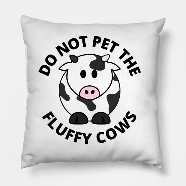 Fluffy cow pillow hotsell