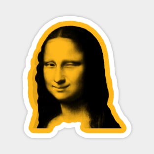 Monya Mona Lisa Wink Magnet