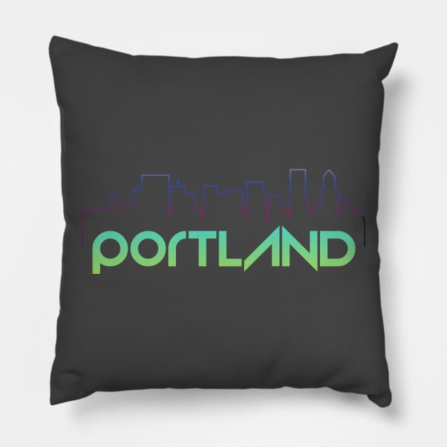 Portland is Electric Pillow by jkim31