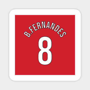 B.Fernandes 8 Home Kit - 22/23 Season Magnet