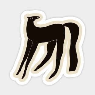 Black horse Magnet