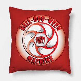 Halloween Party Machine Motif Pillow