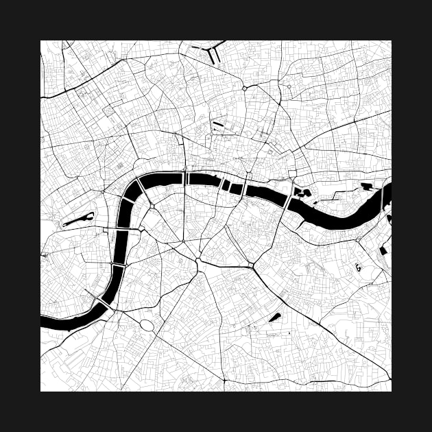 London Map City Map Poster Black and White, Great Britain England Europe Gift Printable, Modern Map Decor for Office Home Living Room, Map Art, Map Gifts by 44spaces