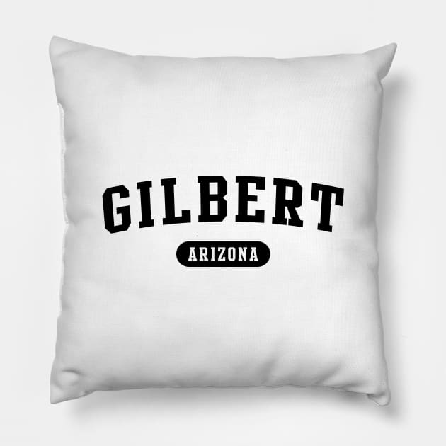Gilbert, AZ Pillow by Novel_Designs