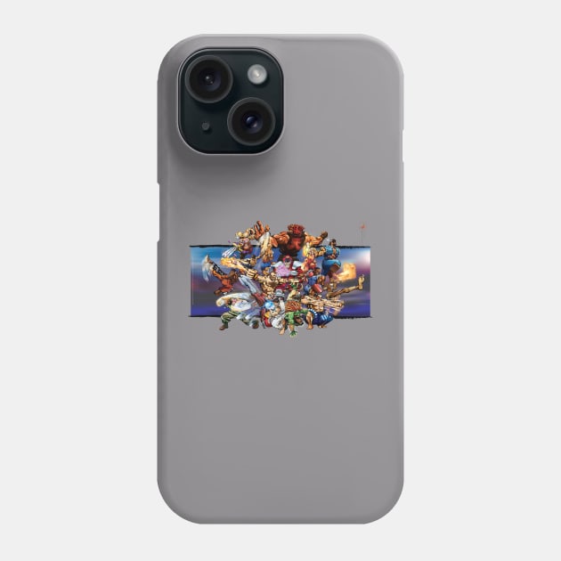 The SF2 Mixtape Vol. 1 Phone Case by lalexander7