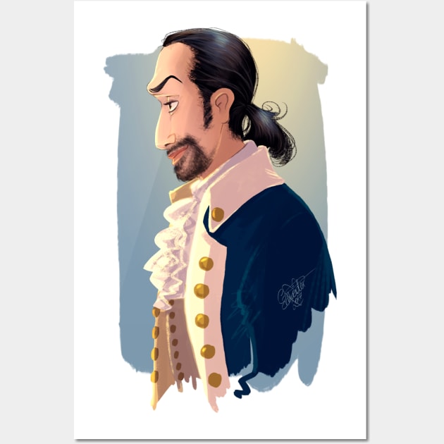 Alexander Hamilton Fanart King George Hamilton Drawing King George