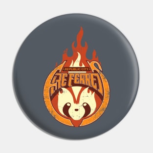 Vintage Republic City Fire Ferrets Pin