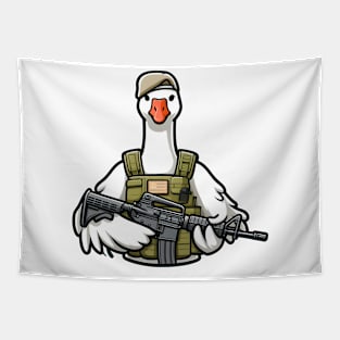 Tactical Goose Tapestry