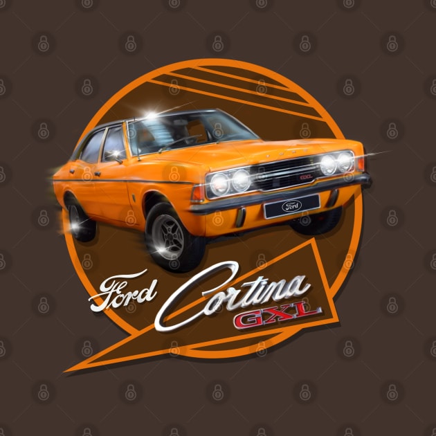 Classic Car Retro Cortina GXL by MotorManiac