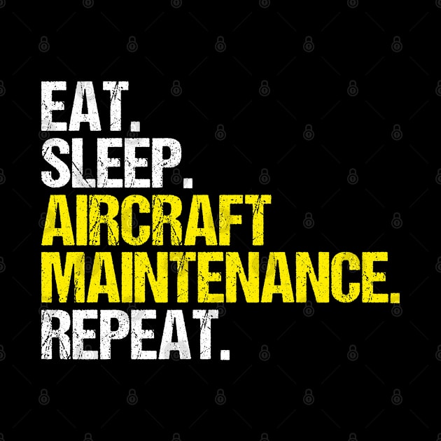 Aircraft Mechanic Aviation Maintenance Technician by Krautshirts