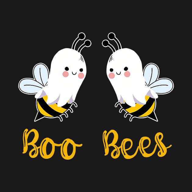 Boo Bees Funny Halloween Matching Costume by JaydeMargulies