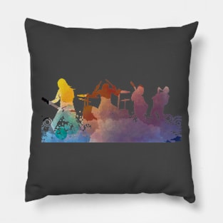 Rock Silhouette Pillow