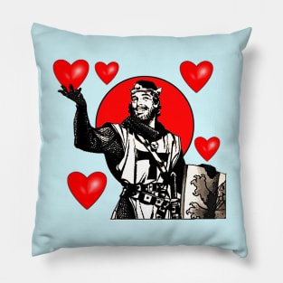 passionate templar Pillow