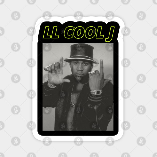 LL COOL J Magnet by PlokadStories