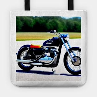 80s Classic Cruiser Motorcycle Tote