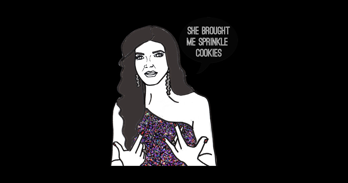 Sprinkle Cookies Real Housewives Of New Jersey Sticker TeePublic