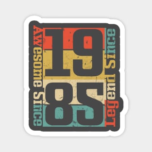 Awesome Since 1985. 35th Birthday Gift Idea Magnet