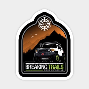 BT FJ CRUISER MOUNTAINS Magnet