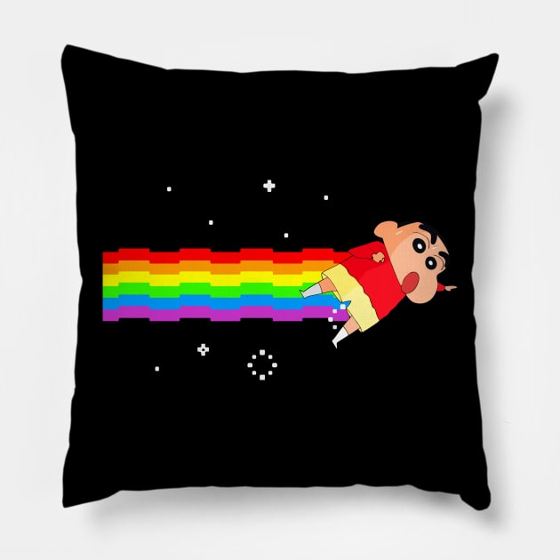 Crayon Shin Chan Nyan Cat Pillow by Nova5