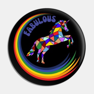 Fabulous Unicorn Pin