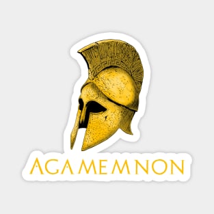 Mythology Of Ancient Greece Agamemnon Trojan War Epic Iliad Magnet