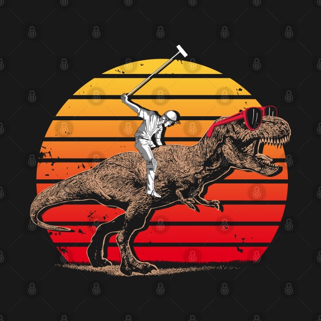 Prehistoric Polo by Jamrock Designs