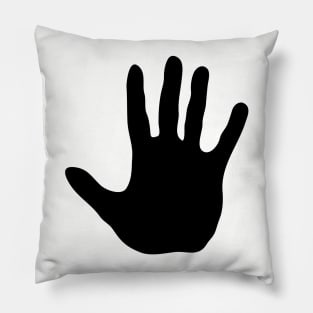 Stop Hand Pillow