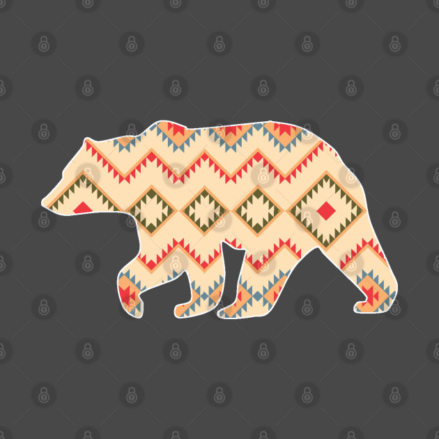 Bear Pattern - 4 by Brightfeather