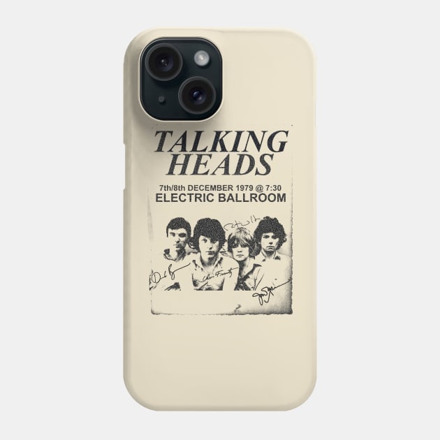 Talking Heads Tshirt Phone Case by fadinstitute