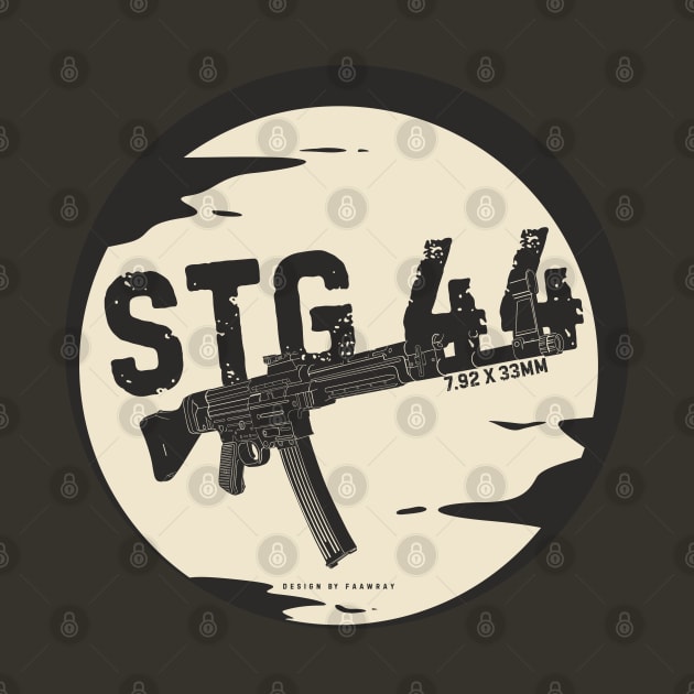 German STG 44 assault rifle by FAawRay