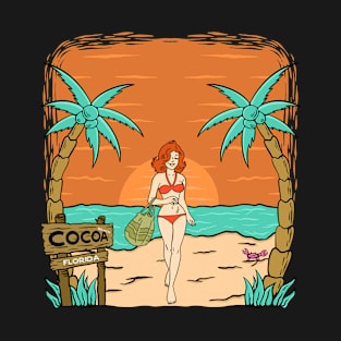 beach girl T-Shirt