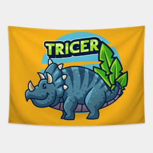 Cute Tricer Tapestry