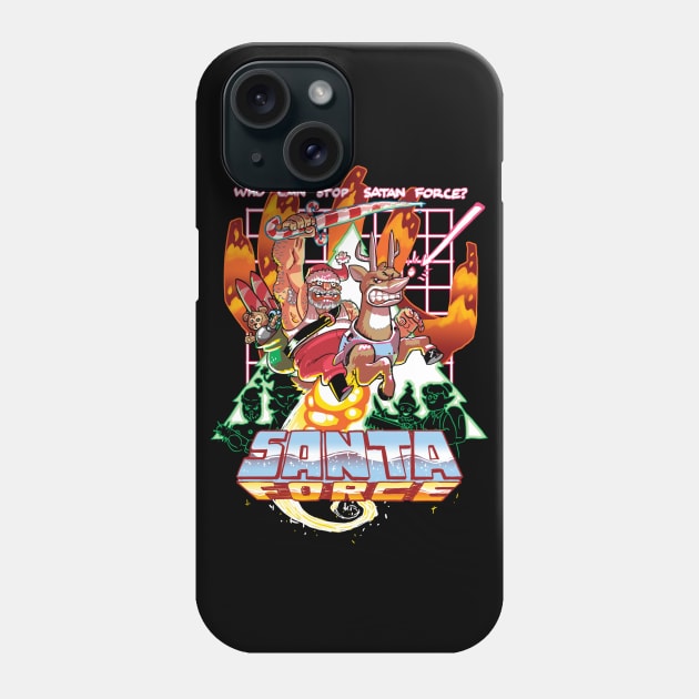 Santa Force Phone Case by BenDale