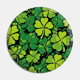 Saint Patrick's Day Leaves Painting Pin