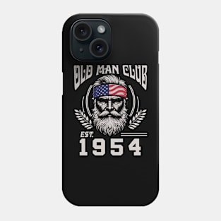 Old Man Club EST 1954 Phone Case