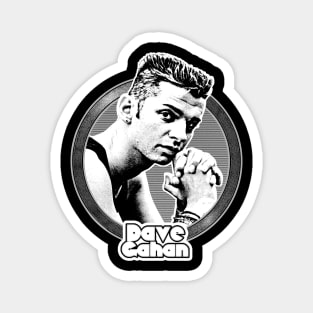 Dave Gahan //  Retro 80s Fan Artwork Design Magnet