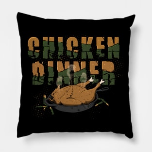 Chicken Dinner Pillow