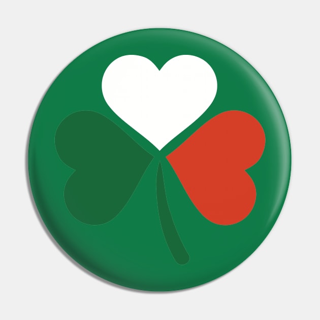 Shamrock Ireland Pin by Designzz