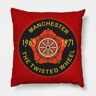 The Twisted Wheel Pillow