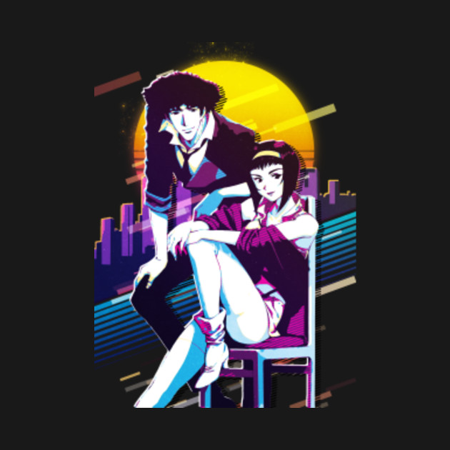 Disover Spike Spiegel and Faye Valentine - Cowboy Bebop - Cowboy Bebop - T-Shirt