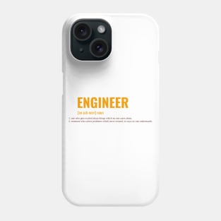 Definition of Engineer Phone Case