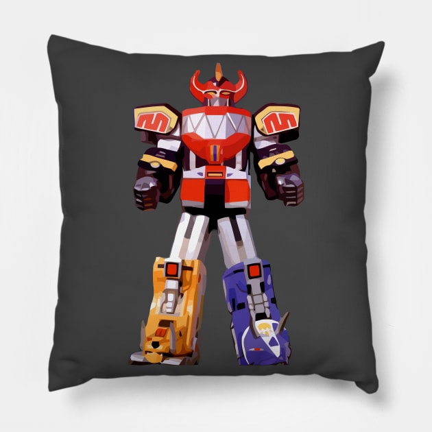 Mega Zord Pillow by conatron13