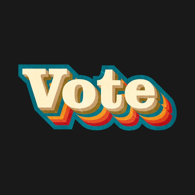 Retro Vote by Jennifer