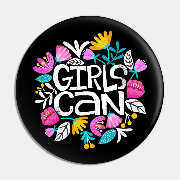 Girls Can Pin by TambuStore