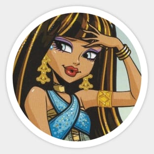 Monster High Cleo De Nile Boo York, Boo York! Sticker for Sale by  BreannaRobin
