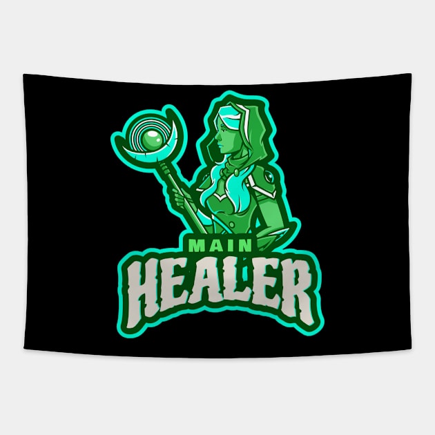 Main Healer Tapestry by Malficious Designs