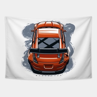 Orange Failady Tapestry