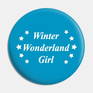 winter wonderland girl Pin